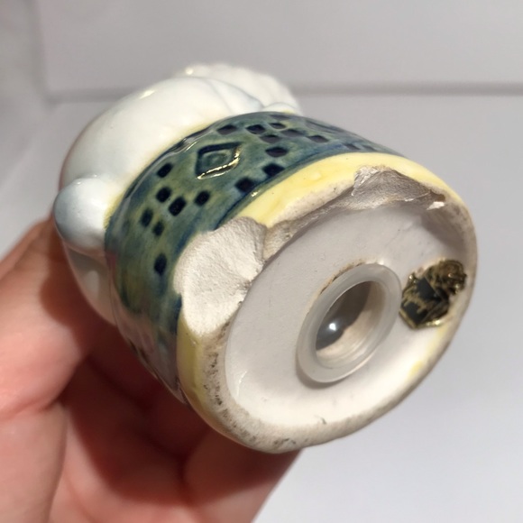 Vintage blue poodle kitschy salt and pepper shakers ceramic giftware knickknacks - Picture 6 of 7